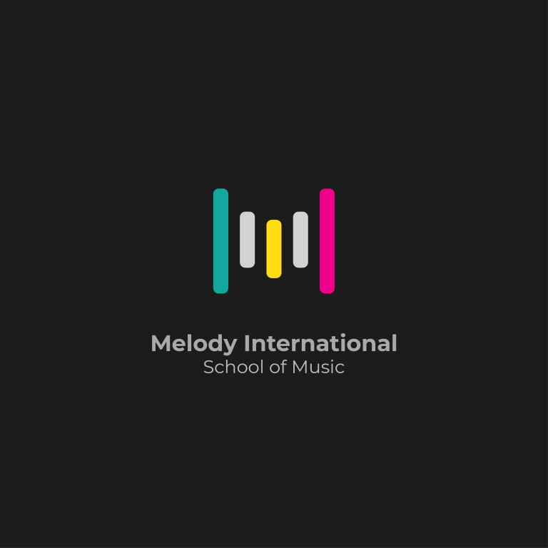 Melody International School of Music logo designed by Jotek